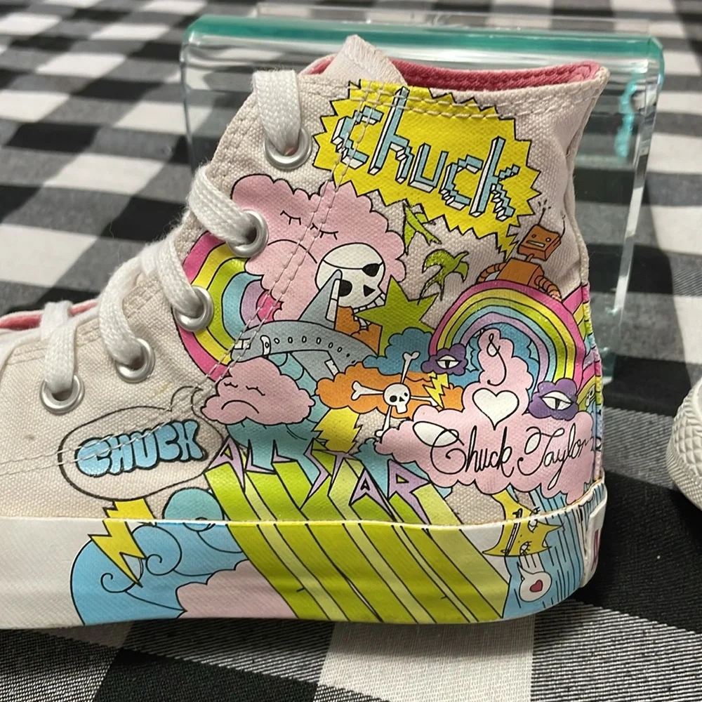 Converse Chuck Taylor Kith x Disney x Notebook Print All Star Shoes Sneakers 8